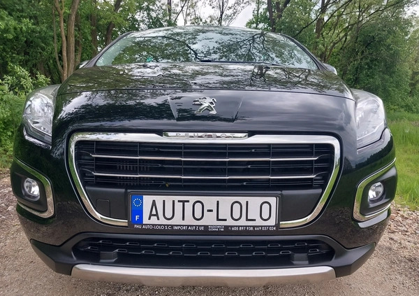 Peugeot 3008 cena 36000 przebieg: 196000, rok produkcji 2014 z Jedwabne małe 466